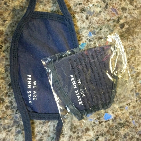 NWT "We are... Penn State" cotton face mask.  Comfortable, breathable co… - Picture 2 of 2